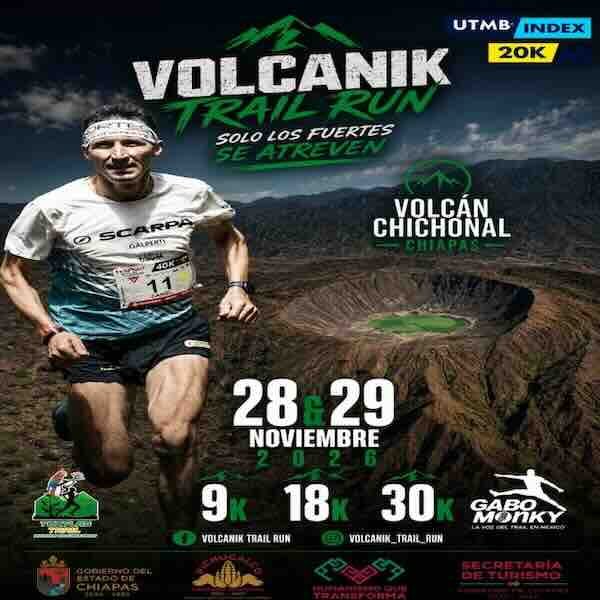 Logotipo Volcanik Trail Run 2026